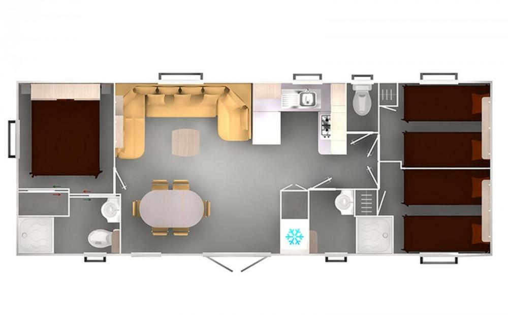 Mobile Home Luxe - La Palmyre Buitenkant foto