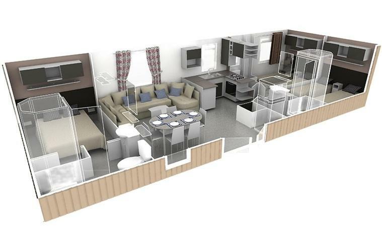 Mobile Home Luxe - La Palmyre Buitenkant foto